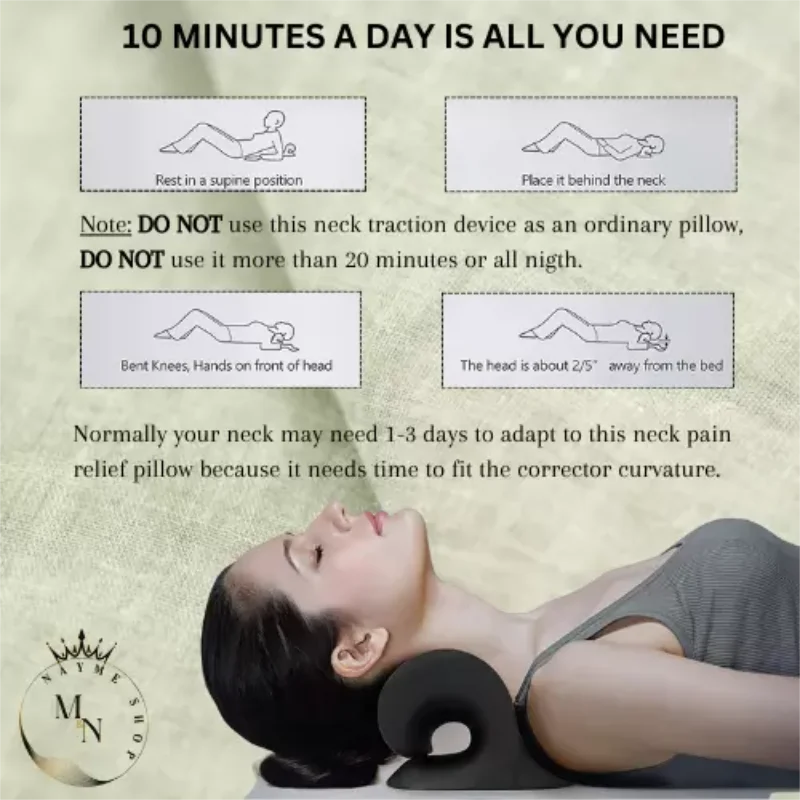 Neck & Shoulder Relief Pillow